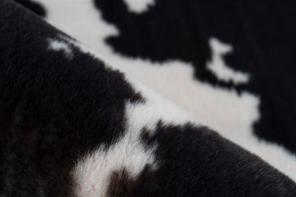 Rabbit Animal 500 Schwarz / Weiss – Weicher Hochflorteppich