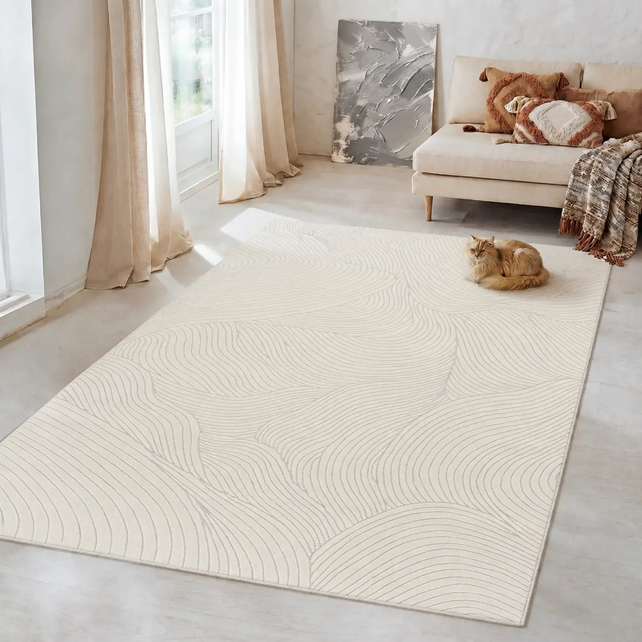 Creation | Cream | Kurzflorteppich
