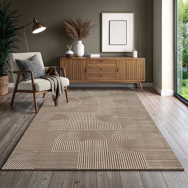 Studio | Beige | Kurzflorteppich
