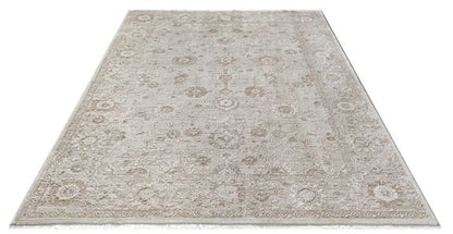 Moderner Kurzflor Teppich Flowline 52073 170-Beige