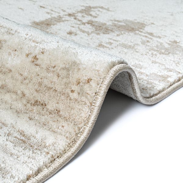 Moderner Kurzflor Teppich Flowline 52075 170-Beige