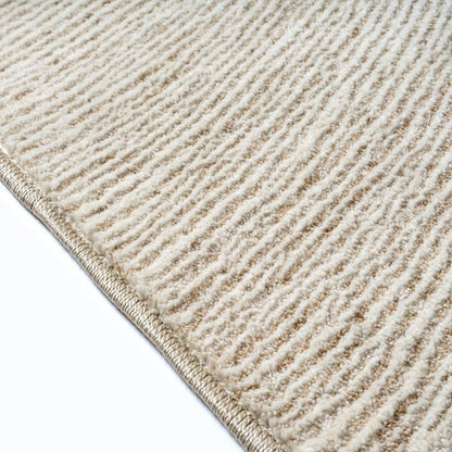 Moderner Kurzflor Teppich Flowline 52076 170-Beige