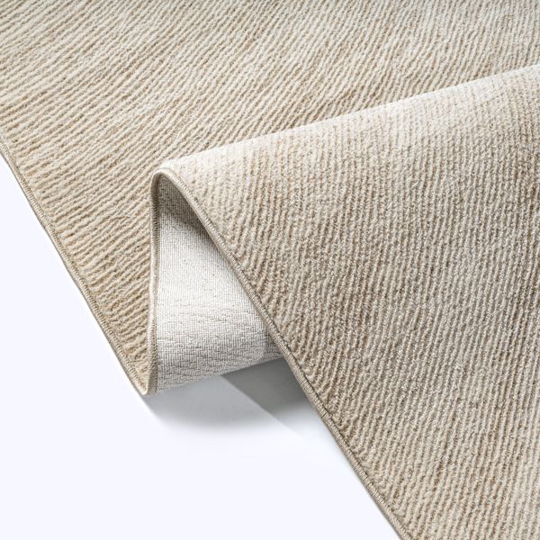 Moderner Kurzflor Teppich Flowline 52076 170-Beige