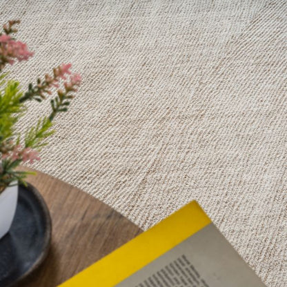 Moderner Kurzflor Teppich Flowline 52076 170-Beige