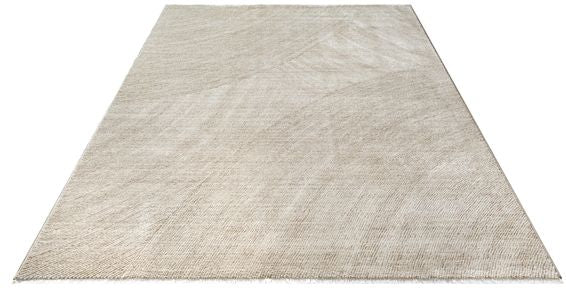 Moderner Kurzflor Teppich Flowline 52076 170-Beige