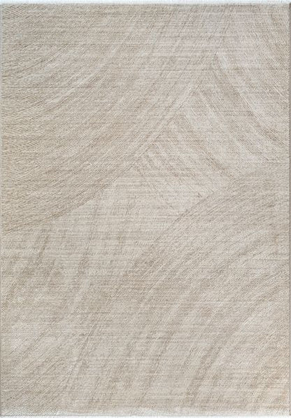 Moderner Kurzflor Teppich Flowline 52076 170-Beige