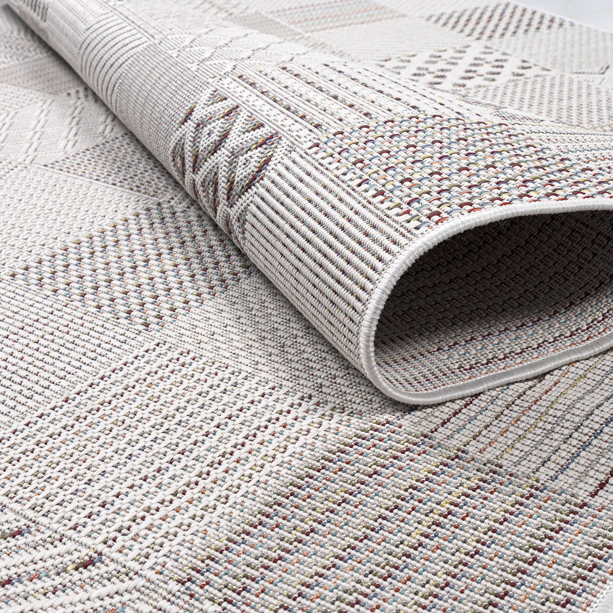 Arven | Cream | Moderner In-& Outdoor Teppich