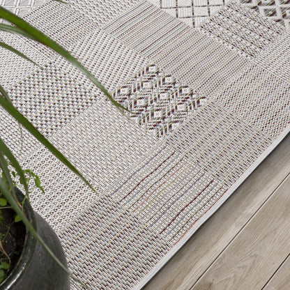 Arven | Cream | Moderner In-& Outdoor Teppich