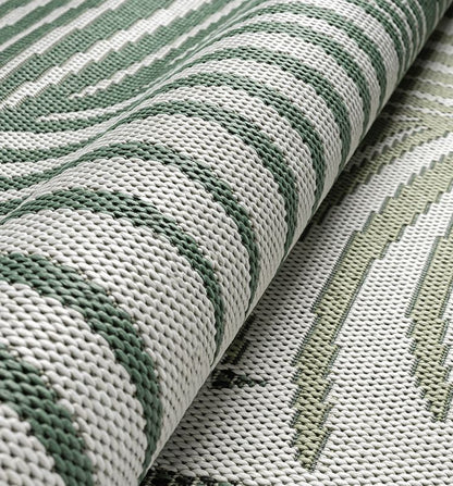 Maestro | Green | Moderner In-& Outdoor Teppich