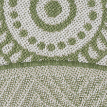 Bild im Galerie-Viewer laden (Runder Indoor &amp; Outdoor Kurzflorteppich Green – Maestro)