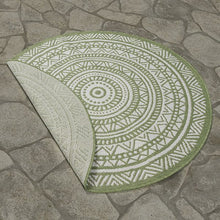 Bild im Galerie-Viewer laden (Runder Indoor &amp; Outdoor Kurzflorteppich Green – Maestro)