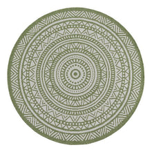 Bild im Galerie-Viewer laden (Runder Indoor &amp; Outdoor Kurzflorteppich Green – Maestro)