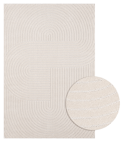 Teppich Tenerife Plus, In- & Outdoor Teppich, 54221 260-Cream