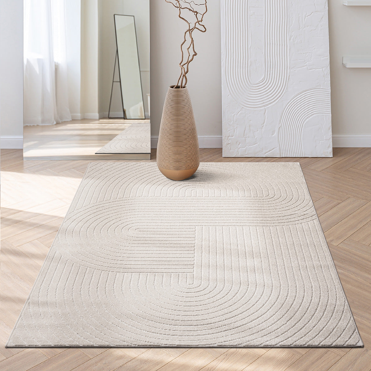 Teppich Tenerife Plus, In- & Outdoor Teppich, 54221 260-Cream