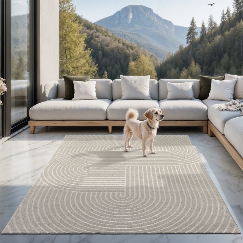 Teppich Tenerife Plus, In- & Outdoor Teppich, 54221 270-Beige
