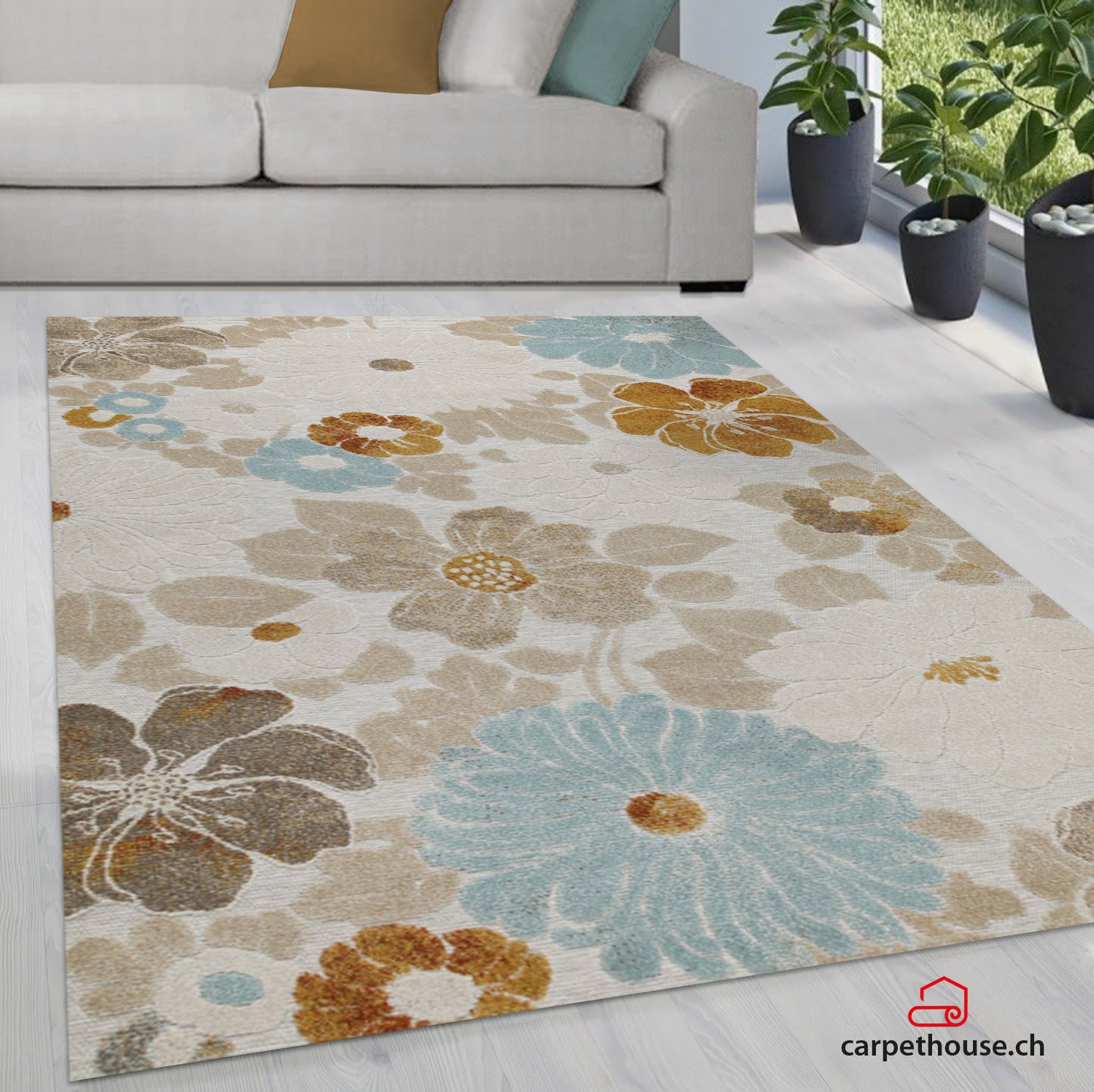 Piar in-& Outdoor Teppich 54286 160-Multi