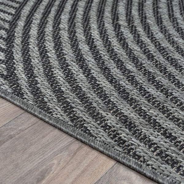 Maestro | Anthracite | Moderner In-& Outdoor Teppich