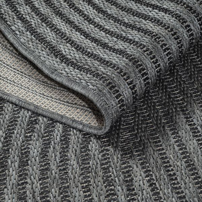 Maestro | Anthracite | Moderner In-& Outdoor Teppich