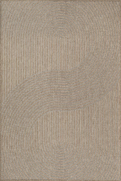 Maestro | Beige | Moderner In-& Outdoor Teppich