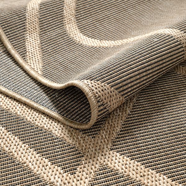Maestro | Black | Moderner In-& Outdoor Teppich