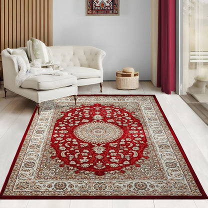 Teppich Dubai | Red | Kurzflorteppich