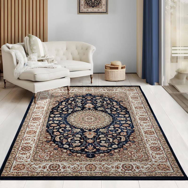 Teppich Dubai | Blue | Kurzflorteppich