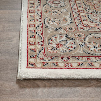 Teppich Dubai | Creme | Kurzflorteppich