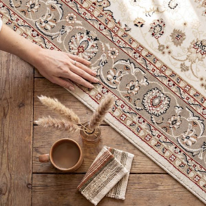 Teppich Dubai | Creme | Kurzflorteppich