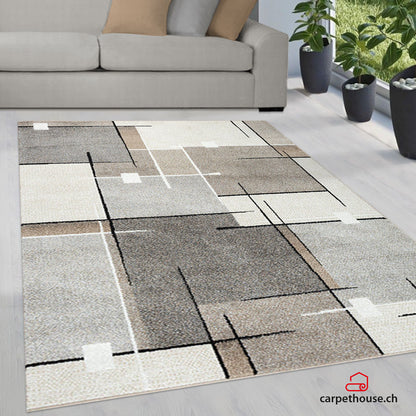 Thales Moderner Teppich 6102 957-Beige