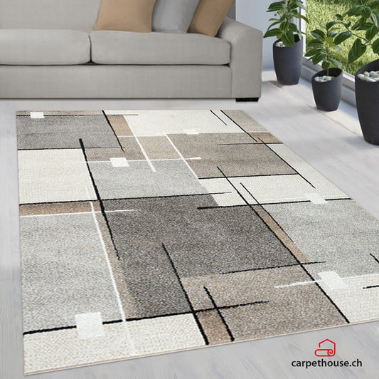 Thales Moderner Teppich 6102 957-Beige