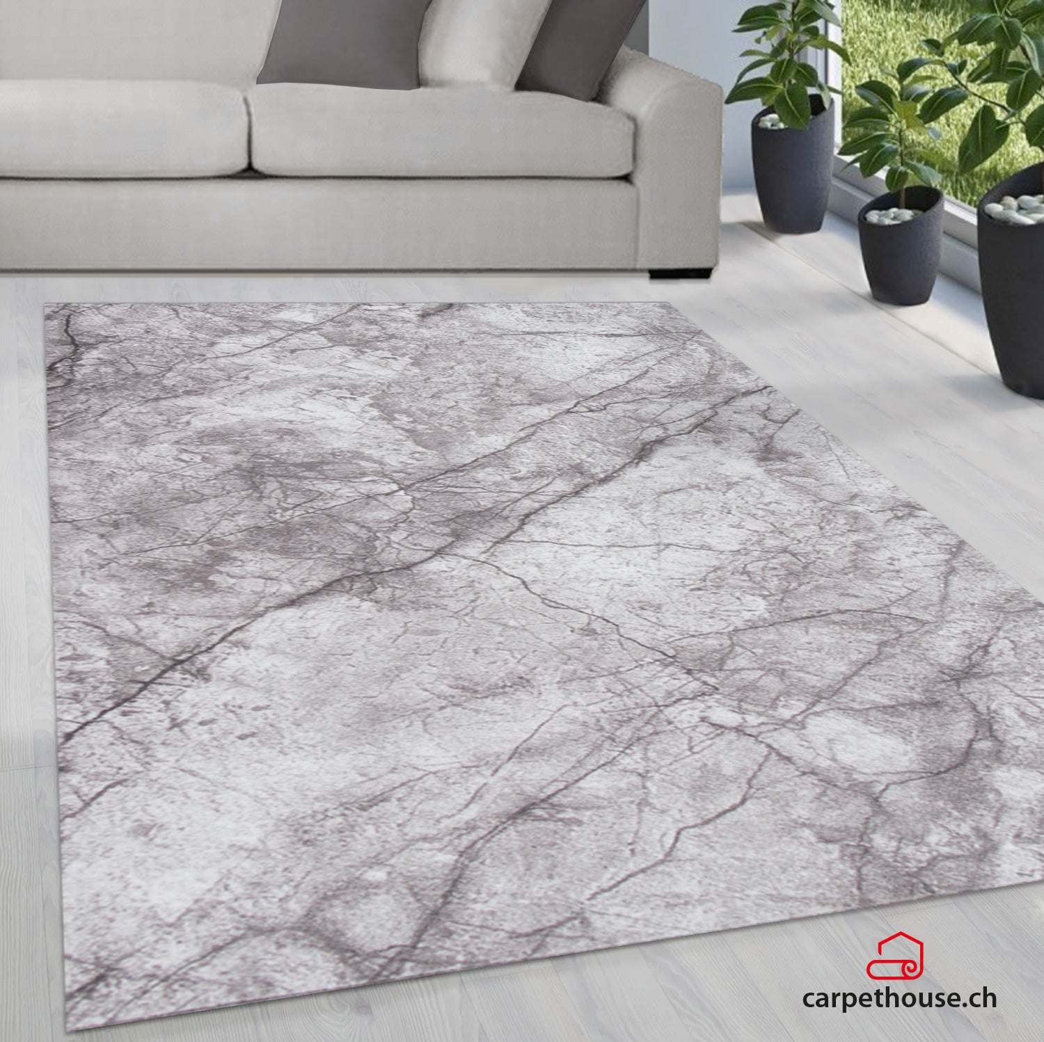 Teppich Elis Premium 6600 95-Grey