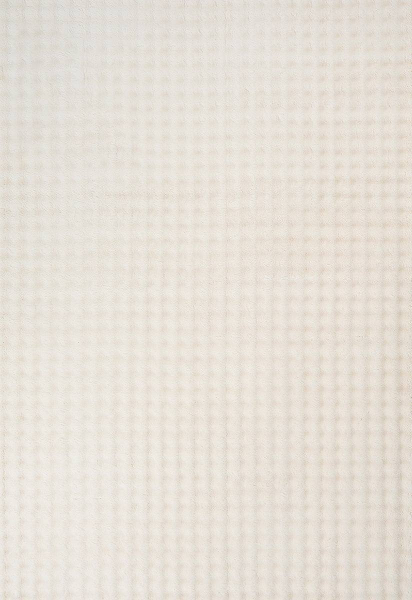 Flow Flauschiger Bubble Hochflor Teppich, 67 70-Beige