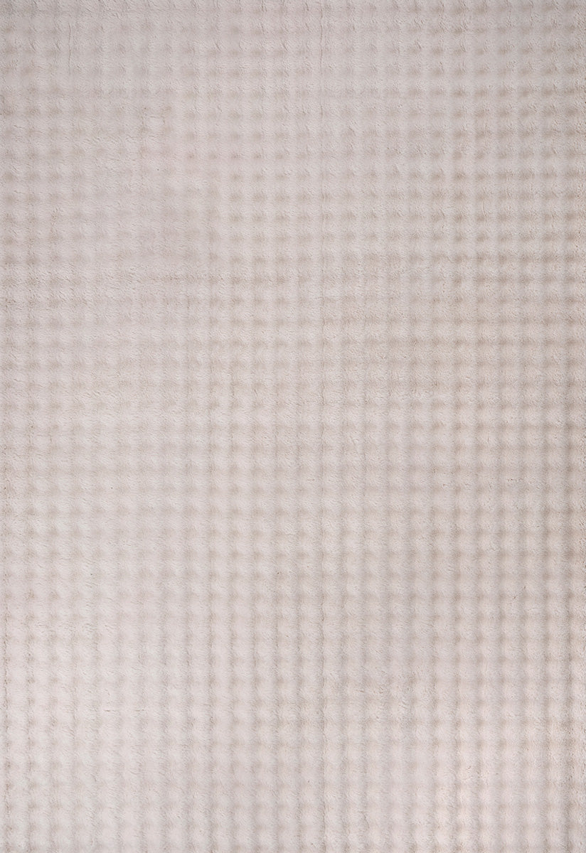 Flow Flauschiger Bubble Hochflor Teppich, 67 760-Sand
