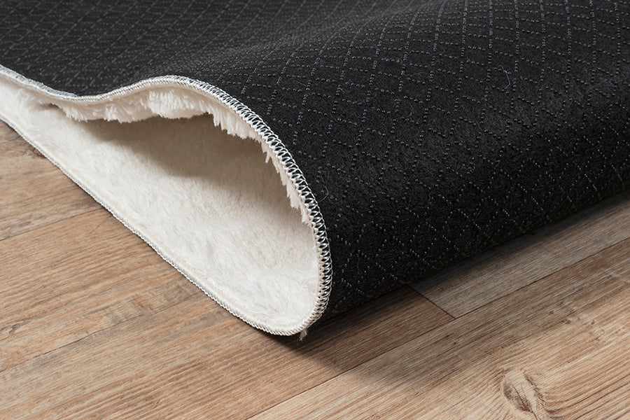 Flow Flauschiger Bubble Hochflor Teppich, 67 60-Cream