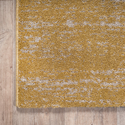 Teppich Oslo 9605 Gold | Moderner Kurzflor