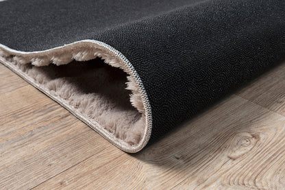 Flow Flauschiger Bubble Hochflor Teppich, 67 760-Sand