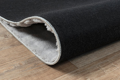 Flow Flauschiger Bubble Hochflor Teppich, 67 95-Grey