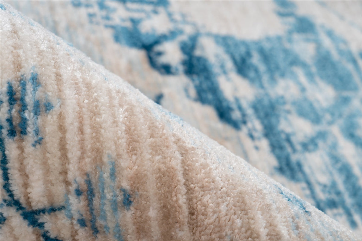 Baroque 525 Creme / Blau
