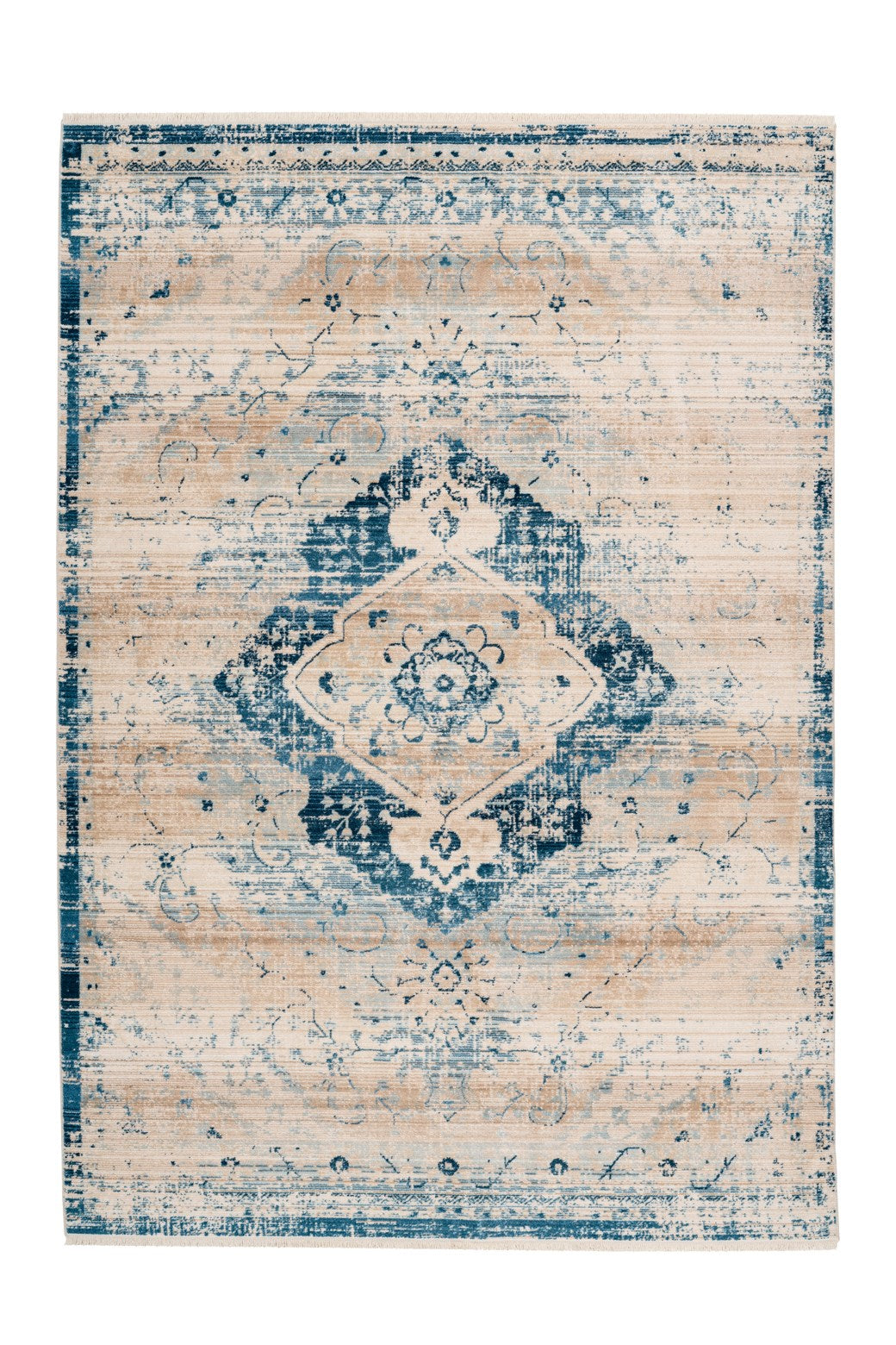 Baroque 525 Creme / Blau
