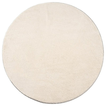 Loft washable | Beige | Hochflorteppich | rund