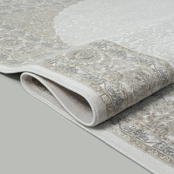 Fabia – Hochwertiger Design-Teppich mit Fransen 71291 71-Beige