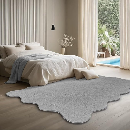 Hochflor Teppich | Loft Shape Grey