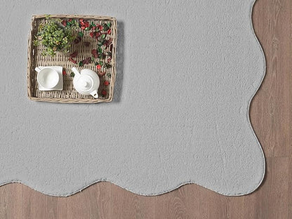 Hochflor Teppich | Loft Shape Grey
