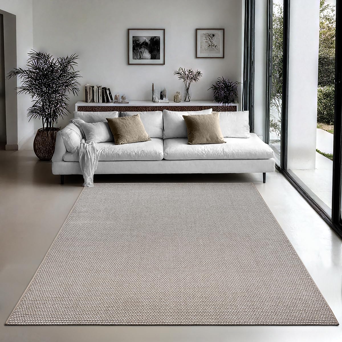 Moderner Teppich Mira 7506 170-Beige