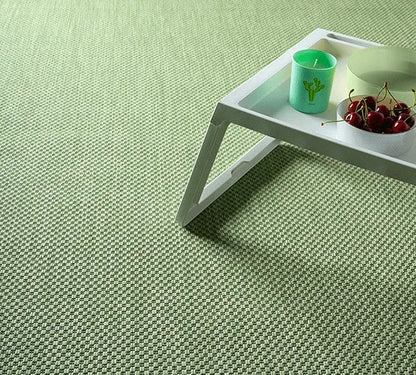 Runder Indoor & Outdoor Kurzflorteppich Green – Maestro