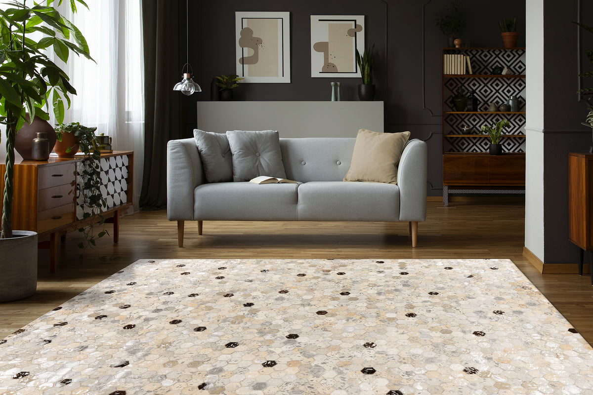 Lavin 1025 Silber / Grau 120 x 170 cm
