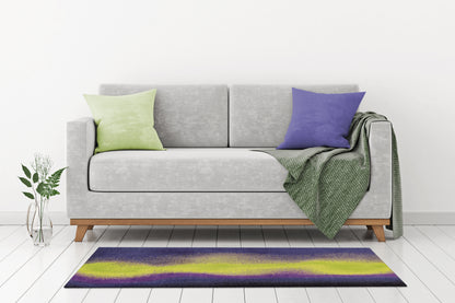 Living Mat 28 Violett / Gelb