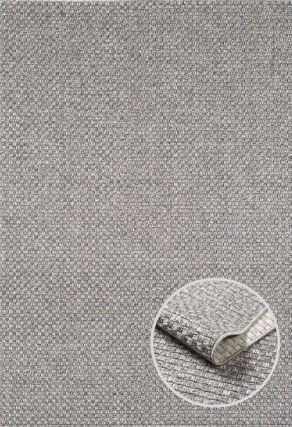 Moderner In- & Outdoor Teppich Helsinki 8003 295-Grey