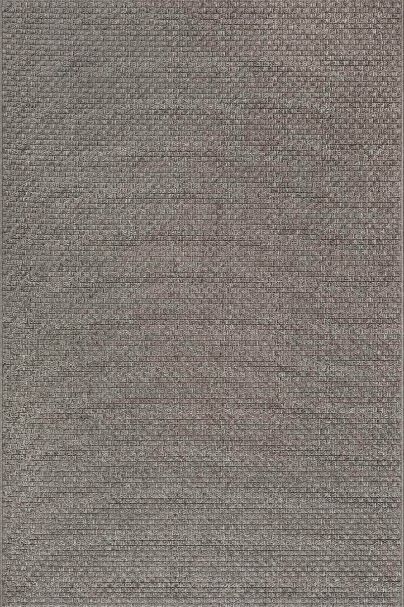 Merinos Helsinki Outdoor-Flachgewebe-Teppich in Taupe