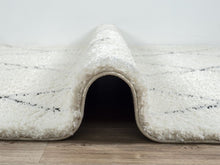 Bild im Galerie-Viewer laden (Ideal Shaggy Hochflorteppich 80260 390 White Black – Rund)